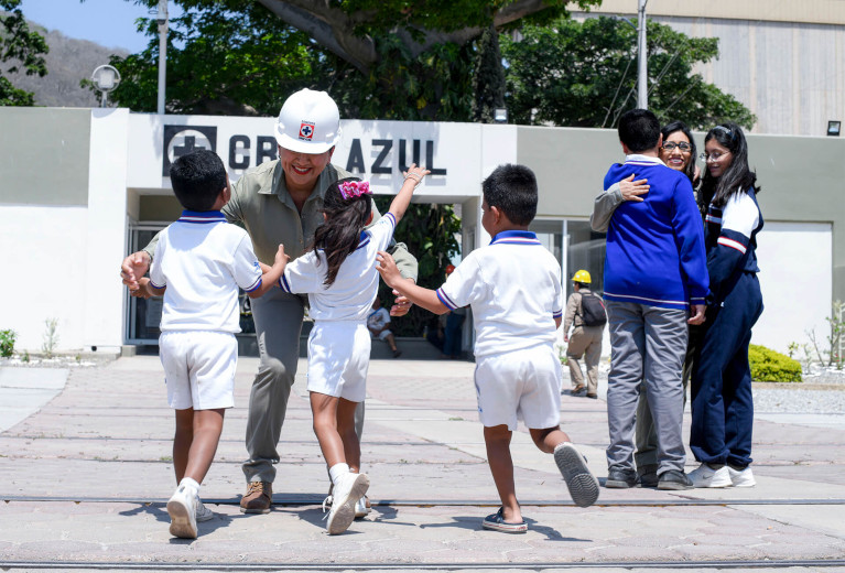 familia cruz azul